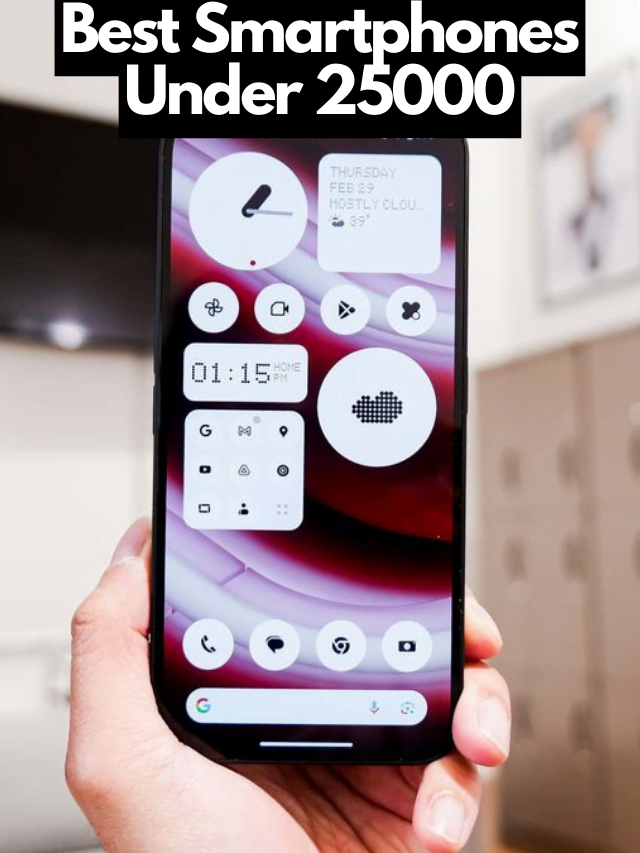 Best Smartphones Under 25000