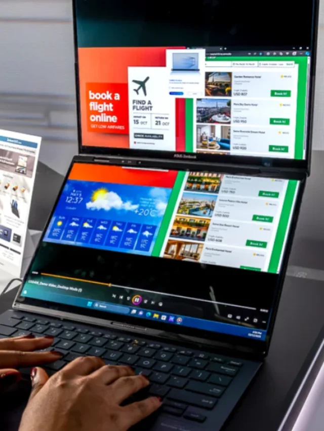 Dual Screen Laptop Zenbook Duo 2024