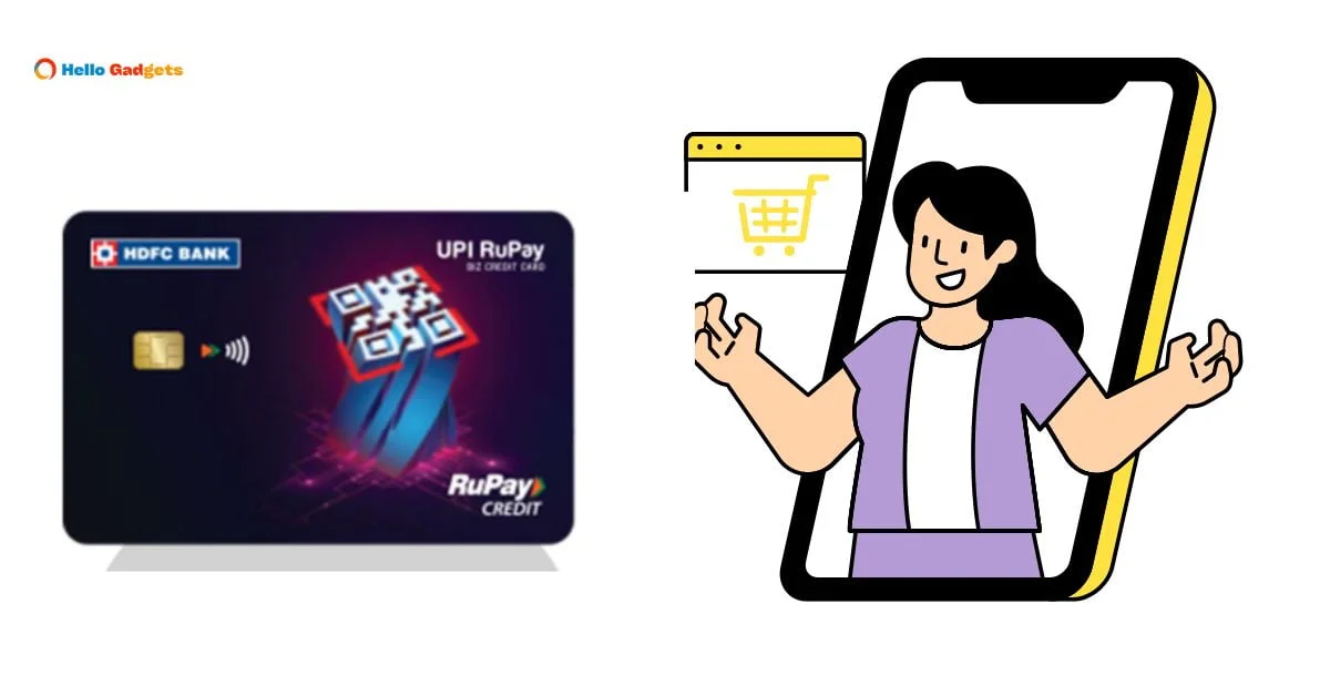 HDFC UPI Rupay Credit Card benefits