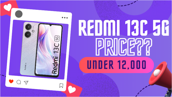 Redmi 13C 5G . Redmi 13C 5G price in India.